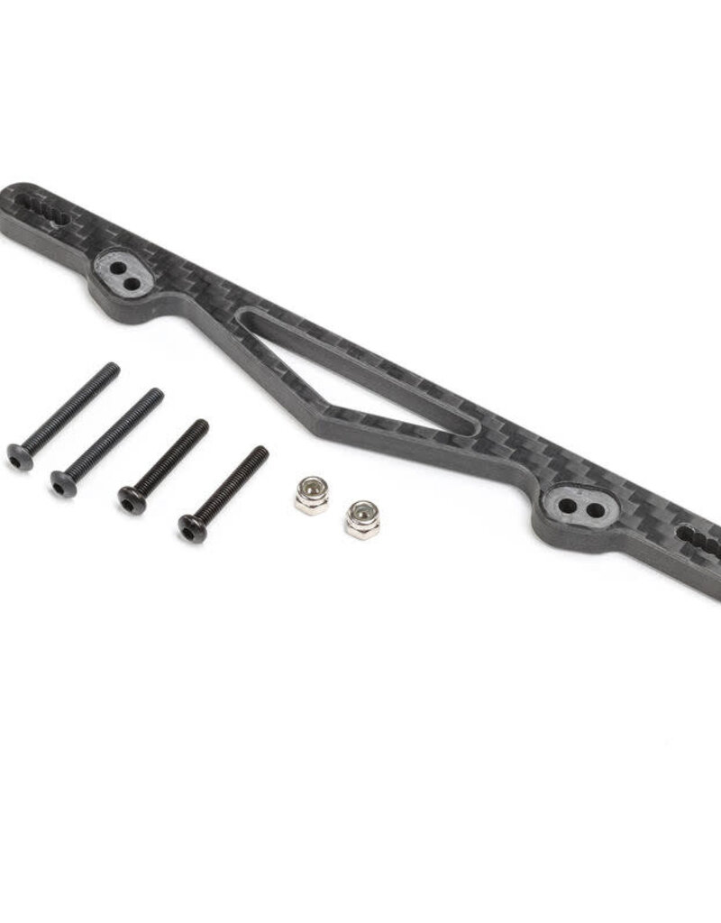losi LOS334024	 Carbon Shock Tower Extension: 22S Drag