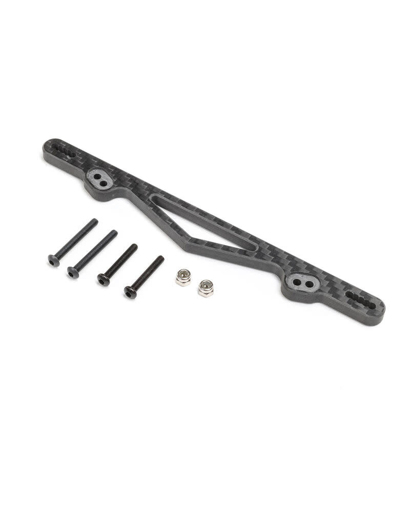 losi LOS334024	 Carbon Shock Tower Extension: 22S Drag