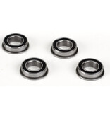losi LOSA6948	 8x14x4 Flanged Rubber Seal Ball Bearing (4)