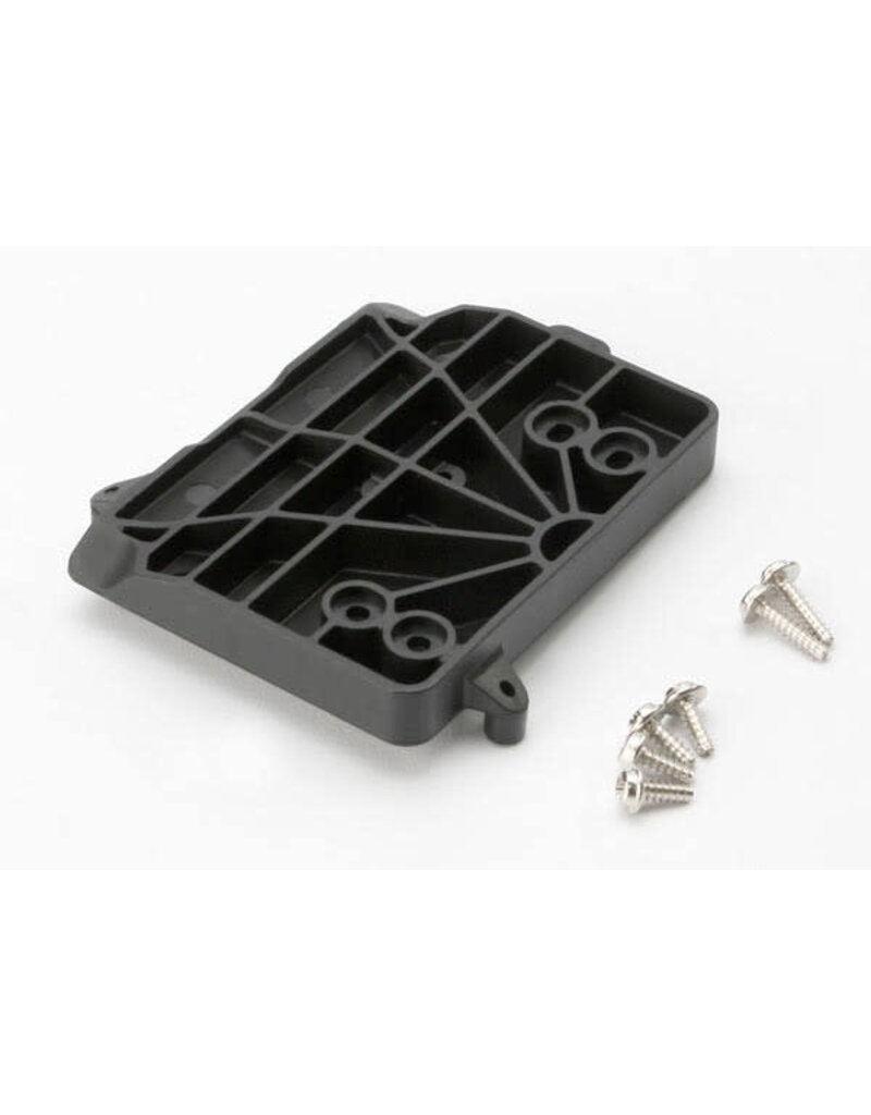 Traxxas 3626 Mounting plate, electronic speed control/ receiver box (for installation of XL-5/ XL-10/VXL and waterproof receiver box into Stampede)