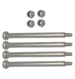 Hot Racing HRAXMX55P08	 Steel Threaded Hinge Pin X Maxx