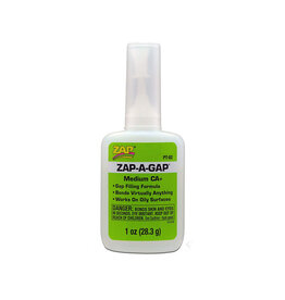 Zap PAAPT02	 ZAP A Gap CA+ Glue, 1 oz