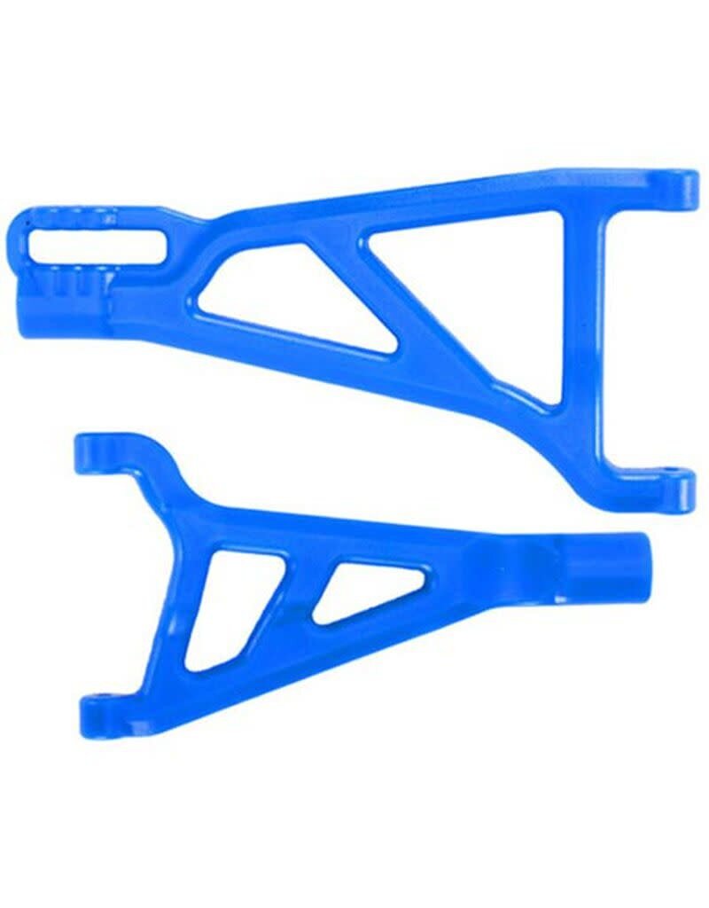 RPM80215	 Front A-Arms, Right, Blue: Revo