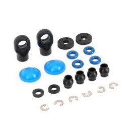 Traxxas 7062 Rebuild kit, GTR composite shocks (x-rings, bladders, pistons, e-clips, shock rod ends, hollow balls) (renews 2 shocks)