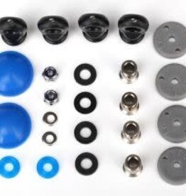 Traxxas 7463 Rebuild kit, GTR long/xx-long shocks (x-rings, bladders, pistons, piston nuts, shock rod ends, hollow balls) (renews 2 shocks)