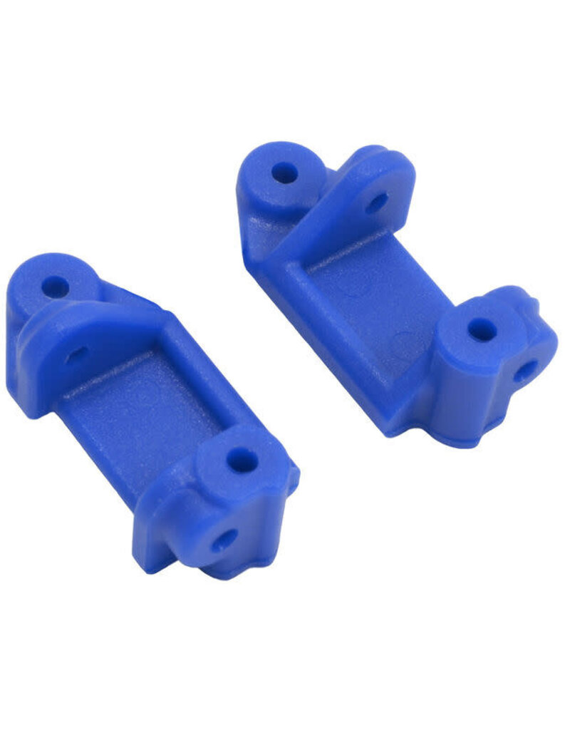 RPM RPM80715	 Front Caster Block, Blue: TRA 2WD