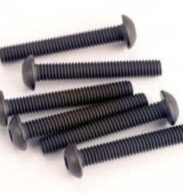 Traxxas 2580 Screws, 3x20mm button-head machine (hex drive) (6)