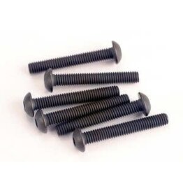 Traxxas 2580 Screws, 3x20mm button-head machine (hex drive) (6)