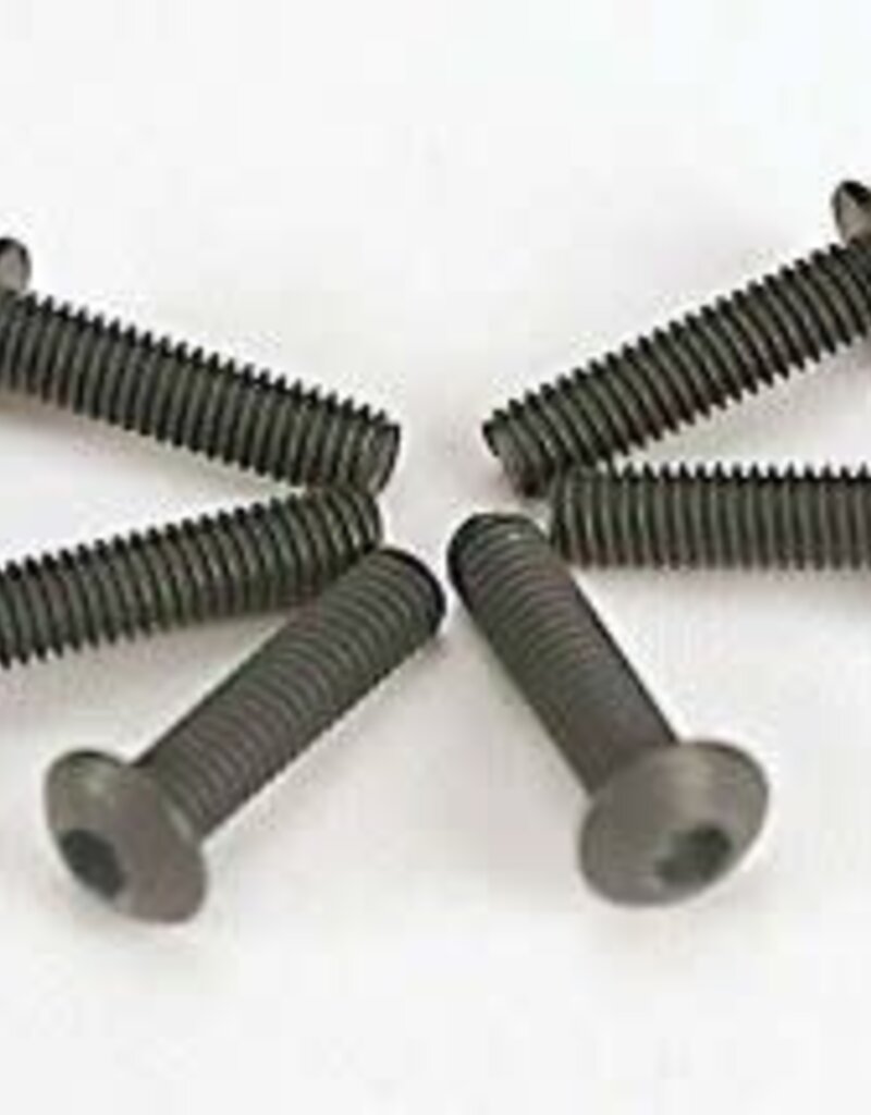 Traxxas 2578 Screws, 3x12mm button-head machine (hex drive) (6)
