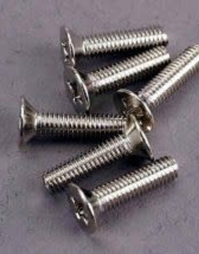 Traxxas 3178 Screws, 3x12mm countersunk machine (6)