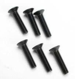 Traxxas 2547 Screws, 4x18mm countersunk machine (hex drive) (6)