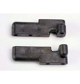 Traxxas 4918 Servo mounts, steering/ shift (f&r) (black)