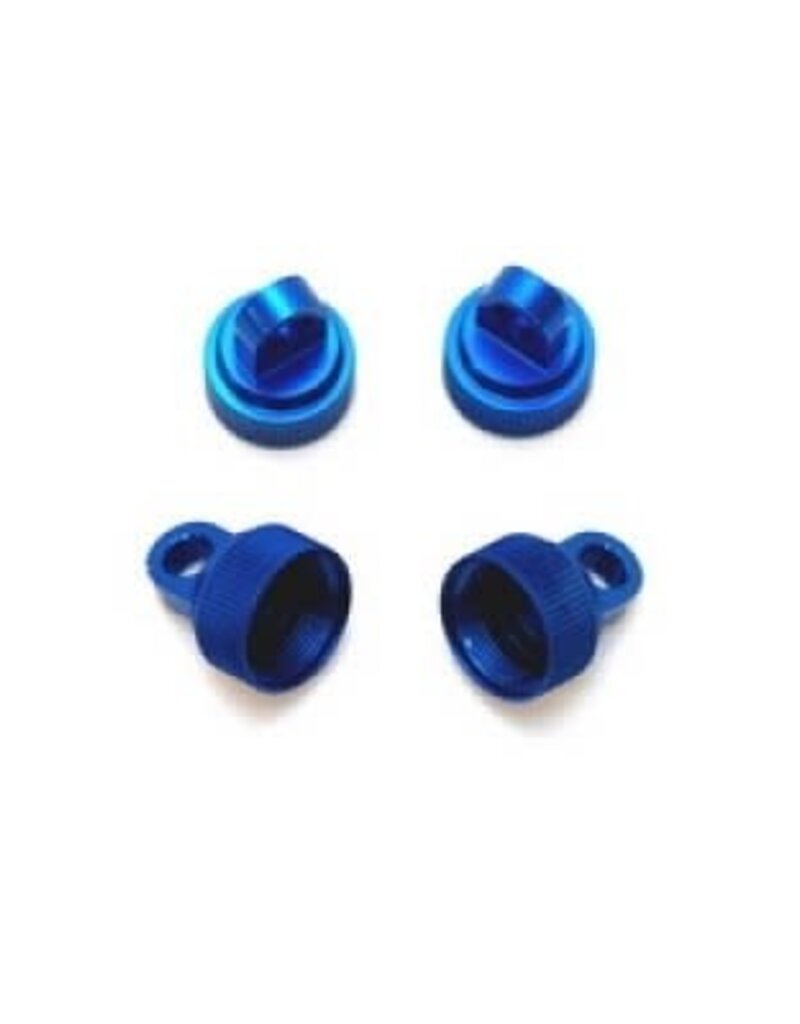ST2267B  Alum Upper Shock Caps, Blue, TRX