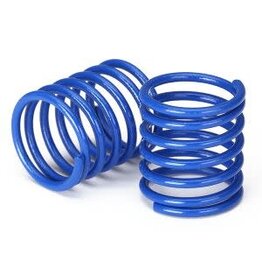 Traxxas 8362X Spring, shock (blue) (3.7 rate) (2)