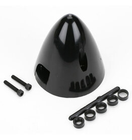 Dubro DUB291	 4 Pin Spinner,2-3/4" Black