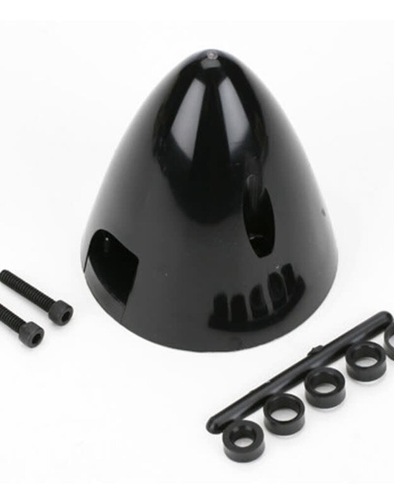 Dubro DUB291	 4 Pin Spinner,2-3/4" Black