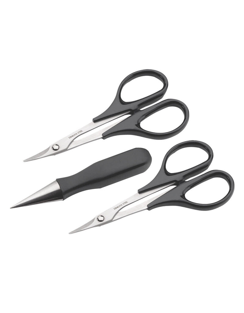 Dubro DUB2331	Body Reamer, Scissors (Curved and Straight) Set