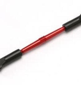 Traxxas 5595 Turnbuckle, aluminum (red-anodized), front toe link, 61mm (1) (assembled with rod ends and hollow balls) (see part 5539X for complete set of Jato aluminum turnbuckles)