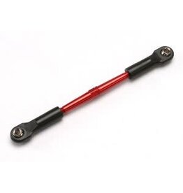 Traxxas 5595 Turnbuckle, aluminum (red-anodized), front toe link, 61mm (1) (assembled with rod ends and hollow balls) (see part 5539X for complete set of Jato aluminum turnbuckles)