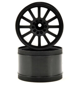 jconcepts JConcepts 3340B 12mm Hex Rulux 2.8" Front Wheel (2) (Black)