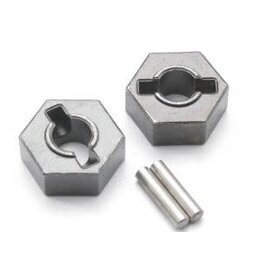 Traxxas 4954R Wheel hubs, hex (steel)