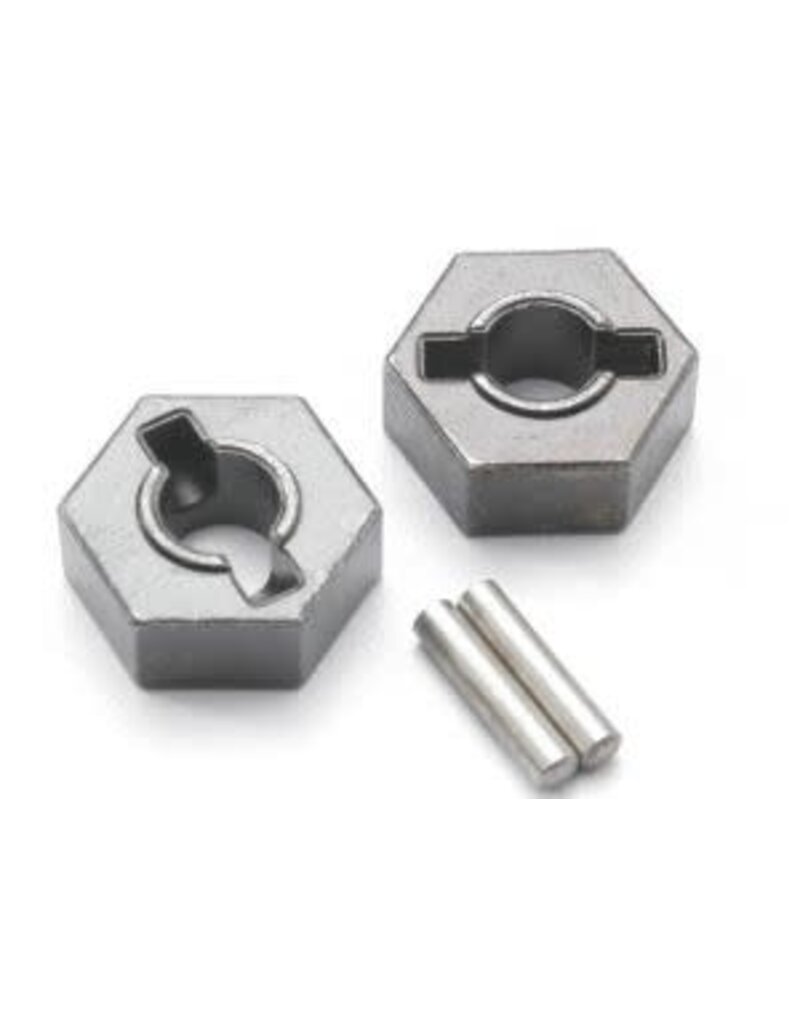 Traxxas 4954R Wheel hubs, hex (steel)