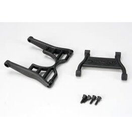 Traxxas 4974 Wheelie bar arm (1)/ connector (1)/ 3x12 SS (hex drive) (4)