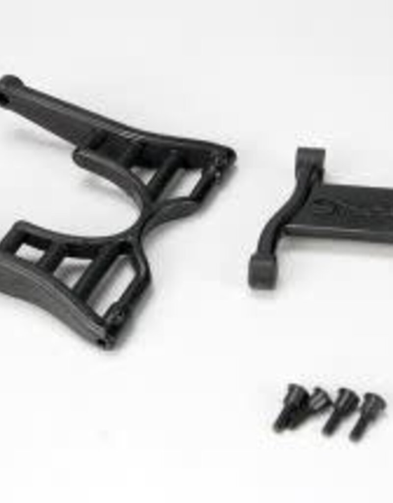Traxxas 4974 Wheelie bar arm (1)/ connector (1)/ 3x12 SS (hex drive) (4)