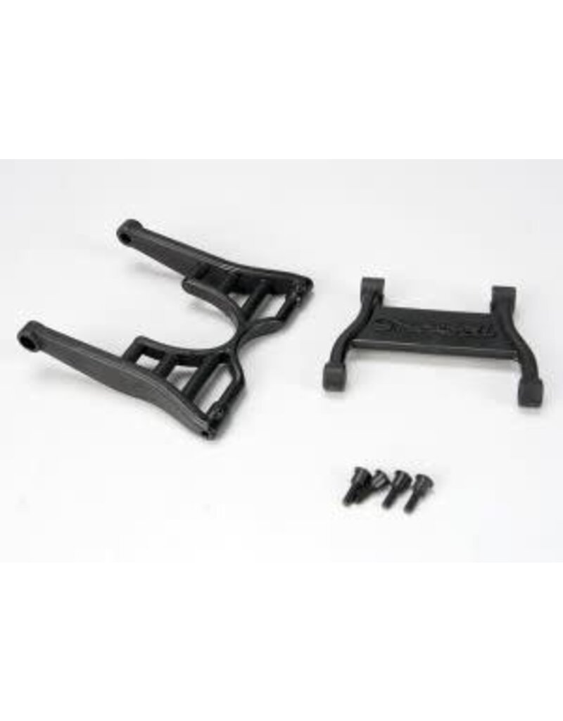 Traxxas 4974 Wheelie bar arm (1)/ connector (1)/ 3x12 SS (hex drive) (4)