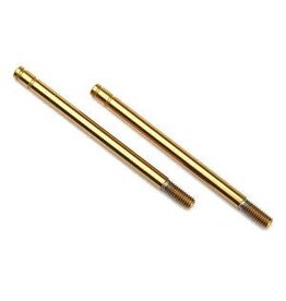 Traxxas 8263t Shock shaft, 3x47mm (GTS) (titanium nitride-coated) (2)