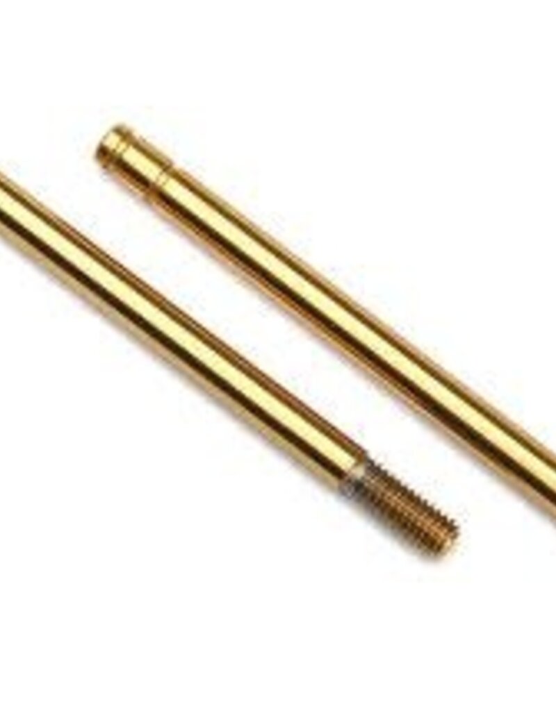 Traxxas 8263t Shock shaft, 3x47mm (GTS) (titanium nitride-coated) (2)