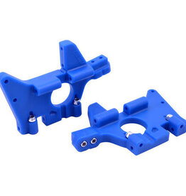 RPM RPM81065	 Front Bulkheads for T-Maxx & E-Maxx, Blue