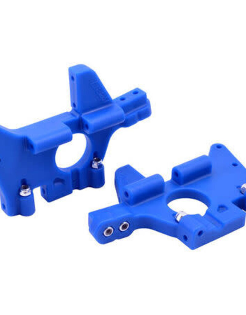 RPM RPM81065	 Front Bulkheads for T-Maxx & E-Maxx, Blue