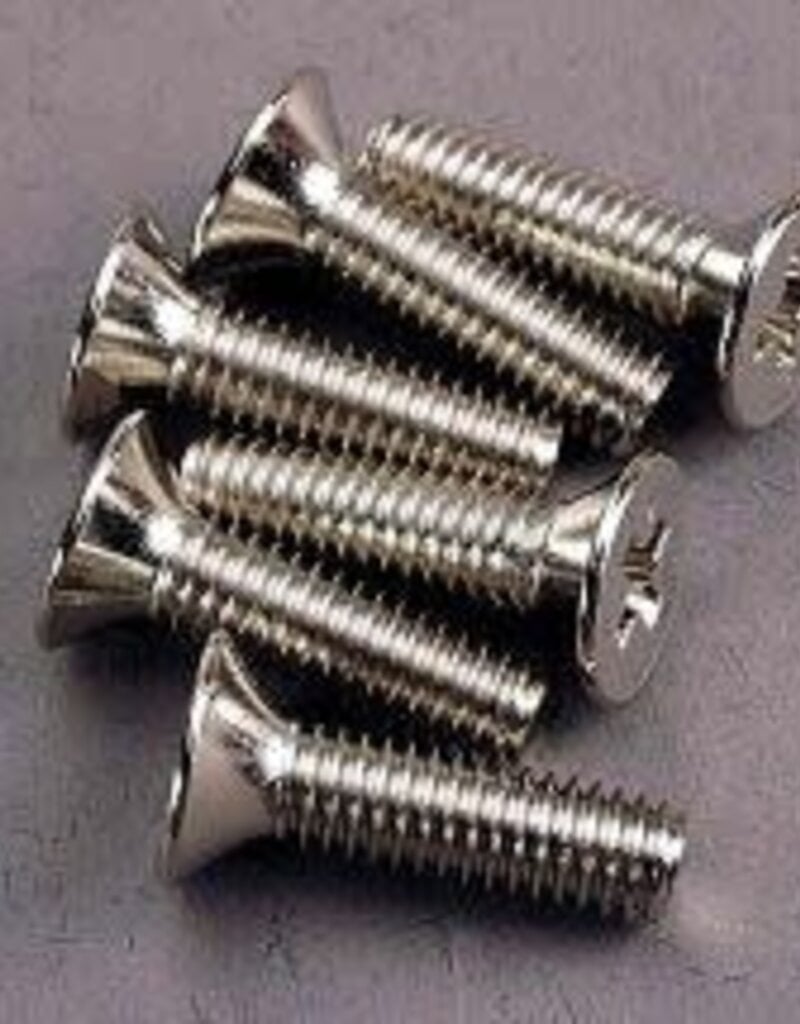 Traxxas 3167 Screws, 4x15mm countersunk machine (6)