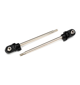 Traxxas 7763 - Shaft, GTX shock, 110mm (assembled with rod ends & hollow balls) (steel, chrome finish) (2)