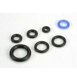 Traxxas 4047 O-ring set: for carb base/ air filter adapter/high-speed needle (2)/ low-speed spray bar (2)