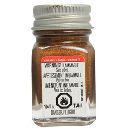 TESTORS 1182TT Flat Brass 1/4 oz PAINT - ENAMEL