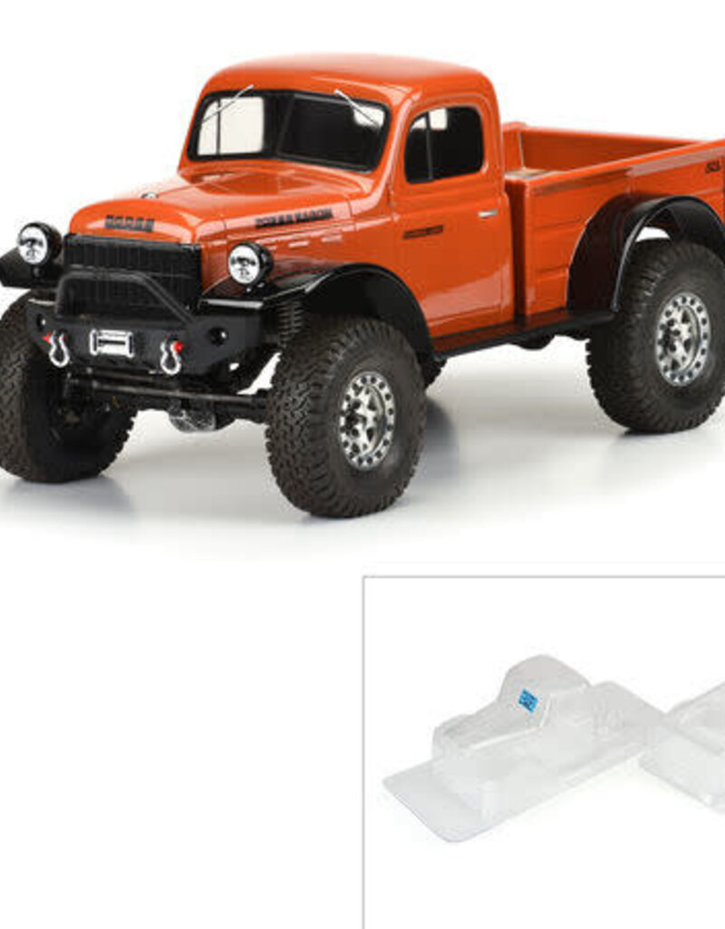 Proline PRO349900	 1946 Dodge Power Wagon Clear Body: 12.3 WB Crawle