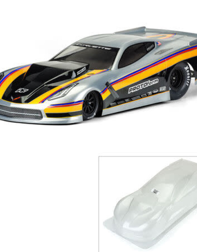 protoform PRM157140	 Chevrolet Corvette C7 Pro-Mod Clr Body-Slash 2wd