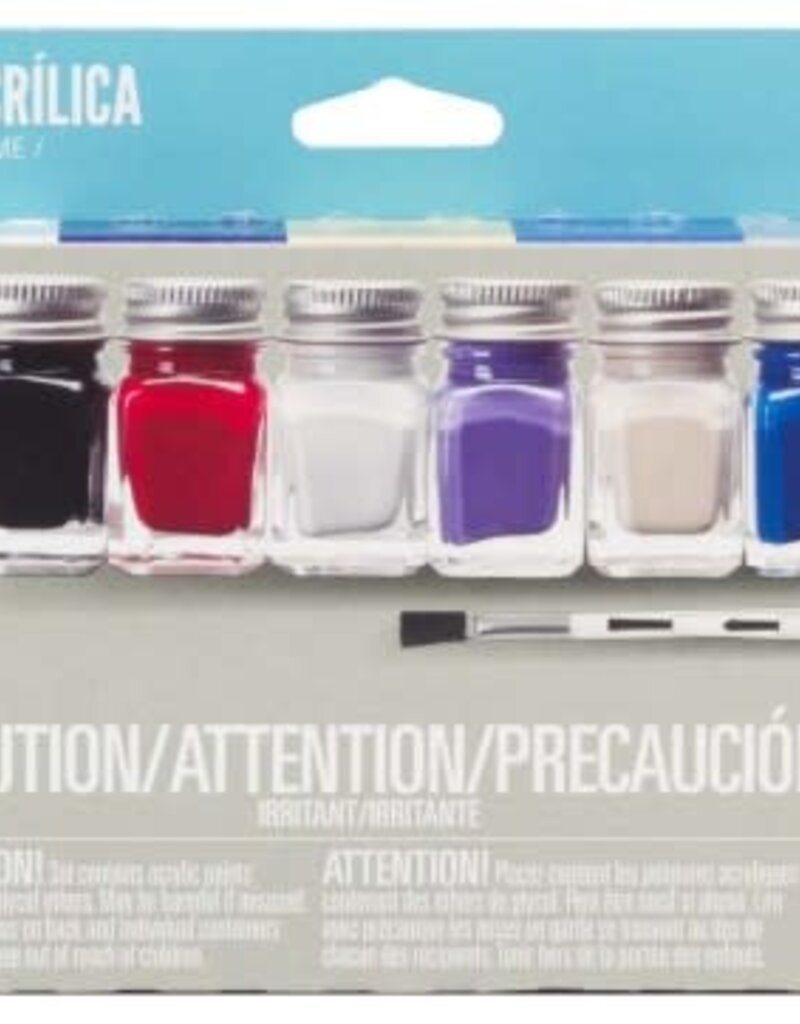 TESTORS TES281236	 Acrylic 9 Piece Paint Set, Auto/Truck