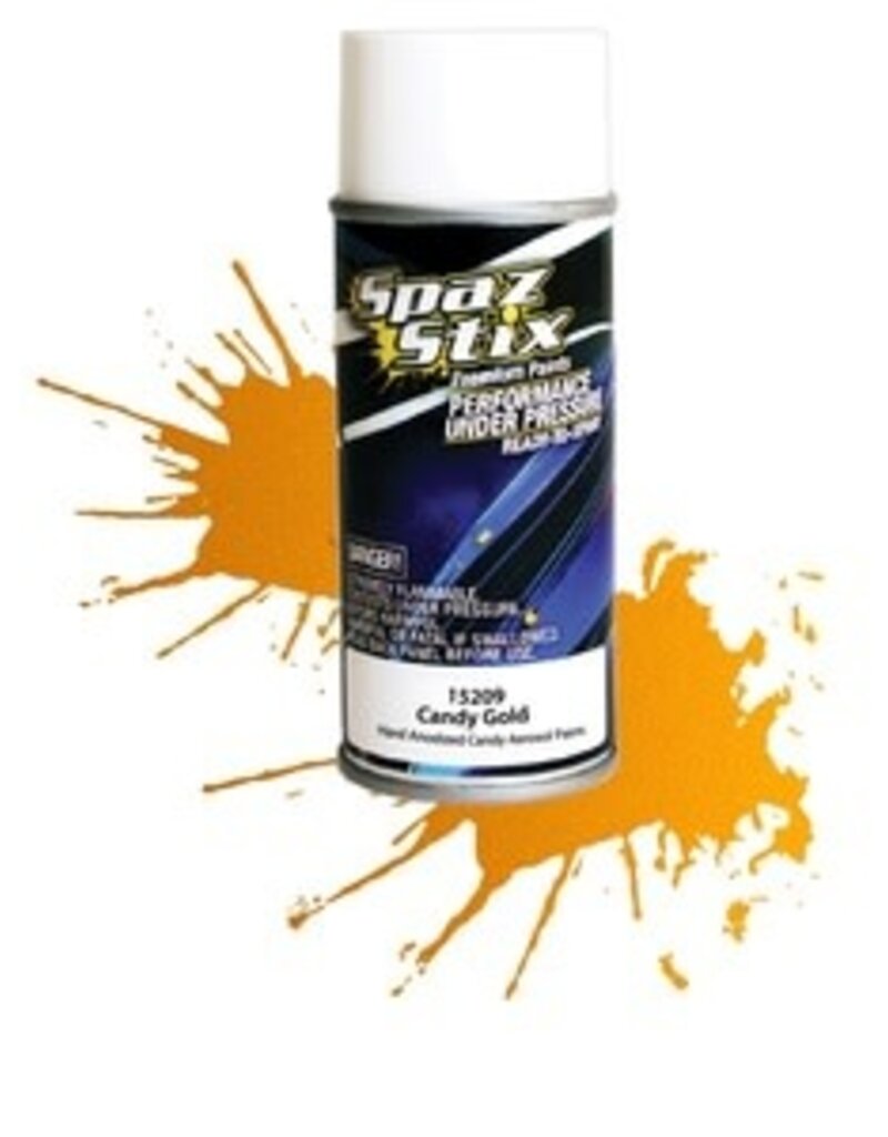 spaz stix SZX15209	Candy Gold Aerosol Paint, 3.5oz Can