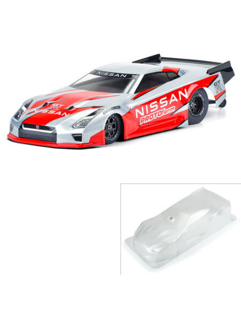 protoform PRM158500	 1/10 Nissan GT-R R35 Clr Body: Losi 22S Drag Car