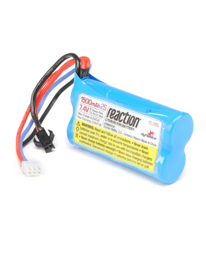 Proboat DYNB0110	 7.4V 1500 mAh 2S Li-Ion: Jet Jam Pool Racer