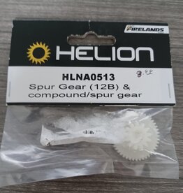 helion HLNA0513 Spur Gear (12B) & compound/spur gear