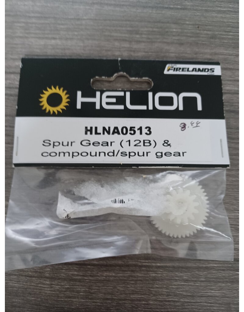 helion HLNA0513 Spur Gear (12B) & compound/spur gear