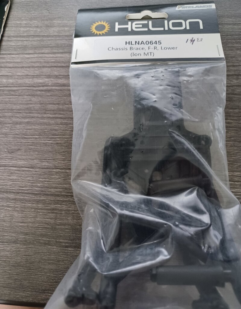helion HLNA0645 Chassis Brace F-R, Lower (ION MT) Helion