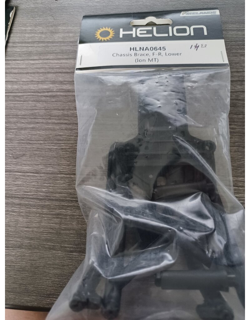 helion HLNA0645 Chassis Brace F-R, Lower (ION MT) Helion
