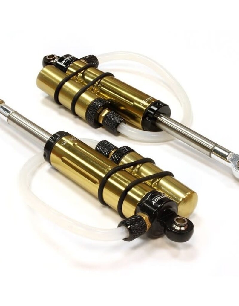 Integy C25710black Billet Machines Piggyback shock (2) for axial wraith rock racer 9L=105mm)