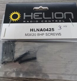 helion HLNA0425 M3X20 BHP SCREWS