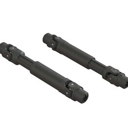 Arrma AR310864 Composite Rear Slider Driveshaft Set: 4x4